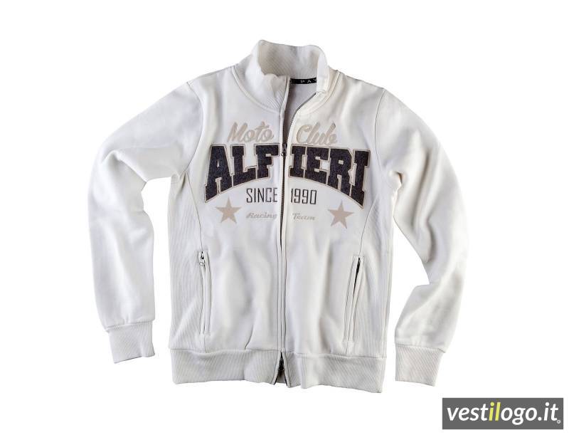 Felpa Ricamata alla Moda per Moto Club e Merchandising