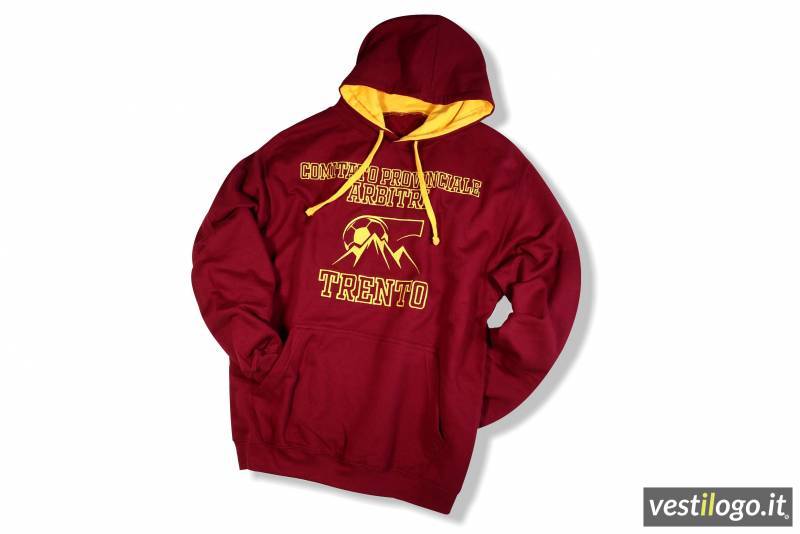 Felpa Ricamata per Comitati e Squadre Sportive