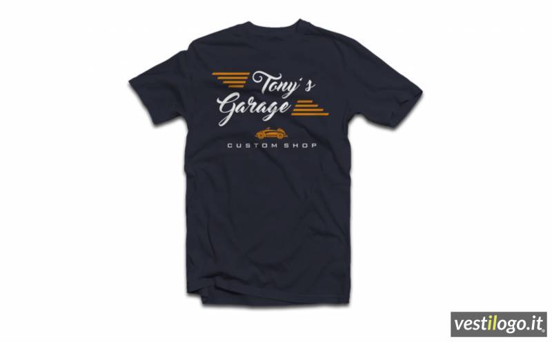 Tshirt Merchandising Custom Shop, Stampa a 2 Colori